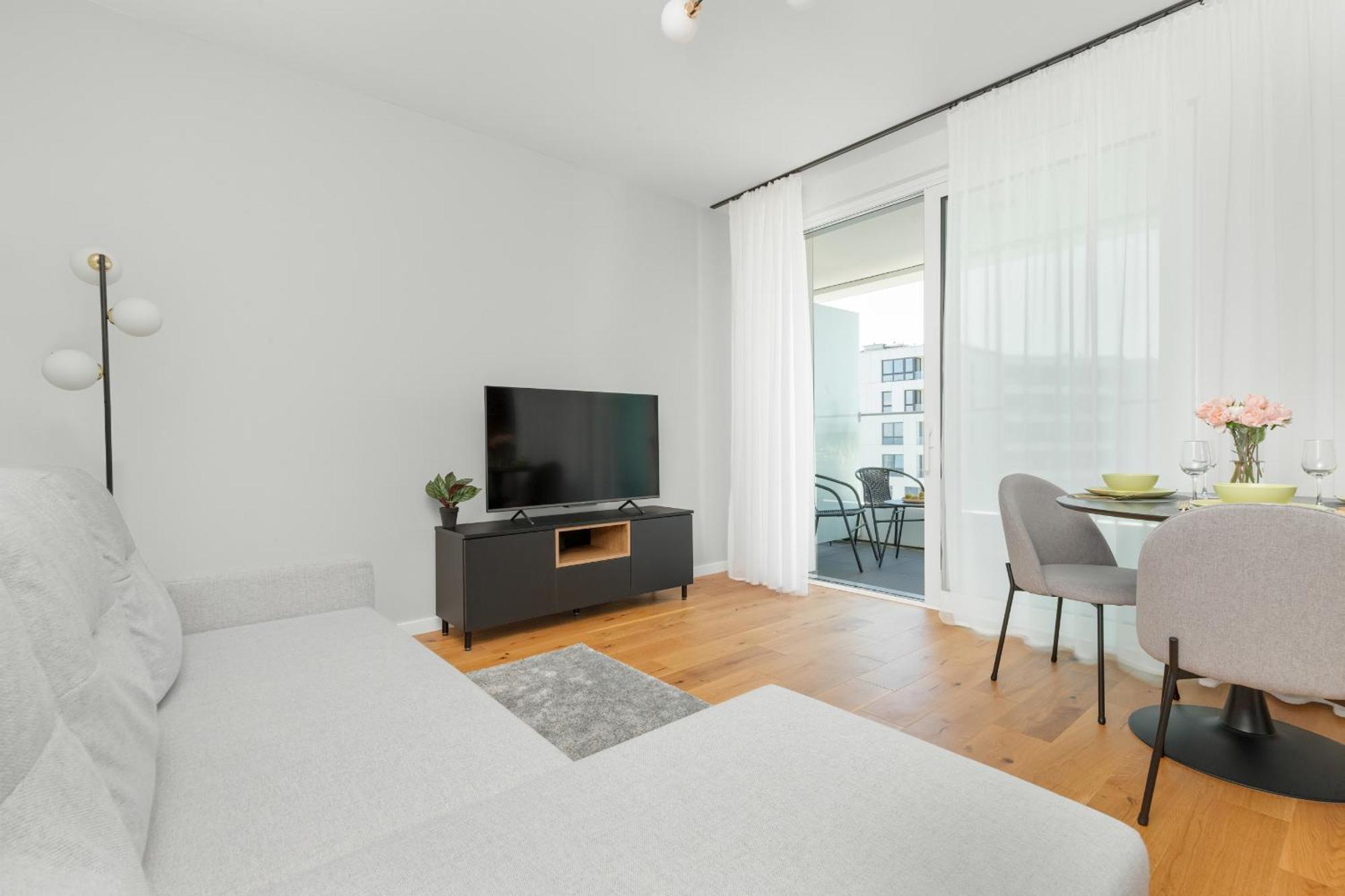Apartament Na 15 Pietrze Z Widokiem Na Zatoke W Gdyni I Parkingiem By Noclegi Renters Gdynia Esterno foto