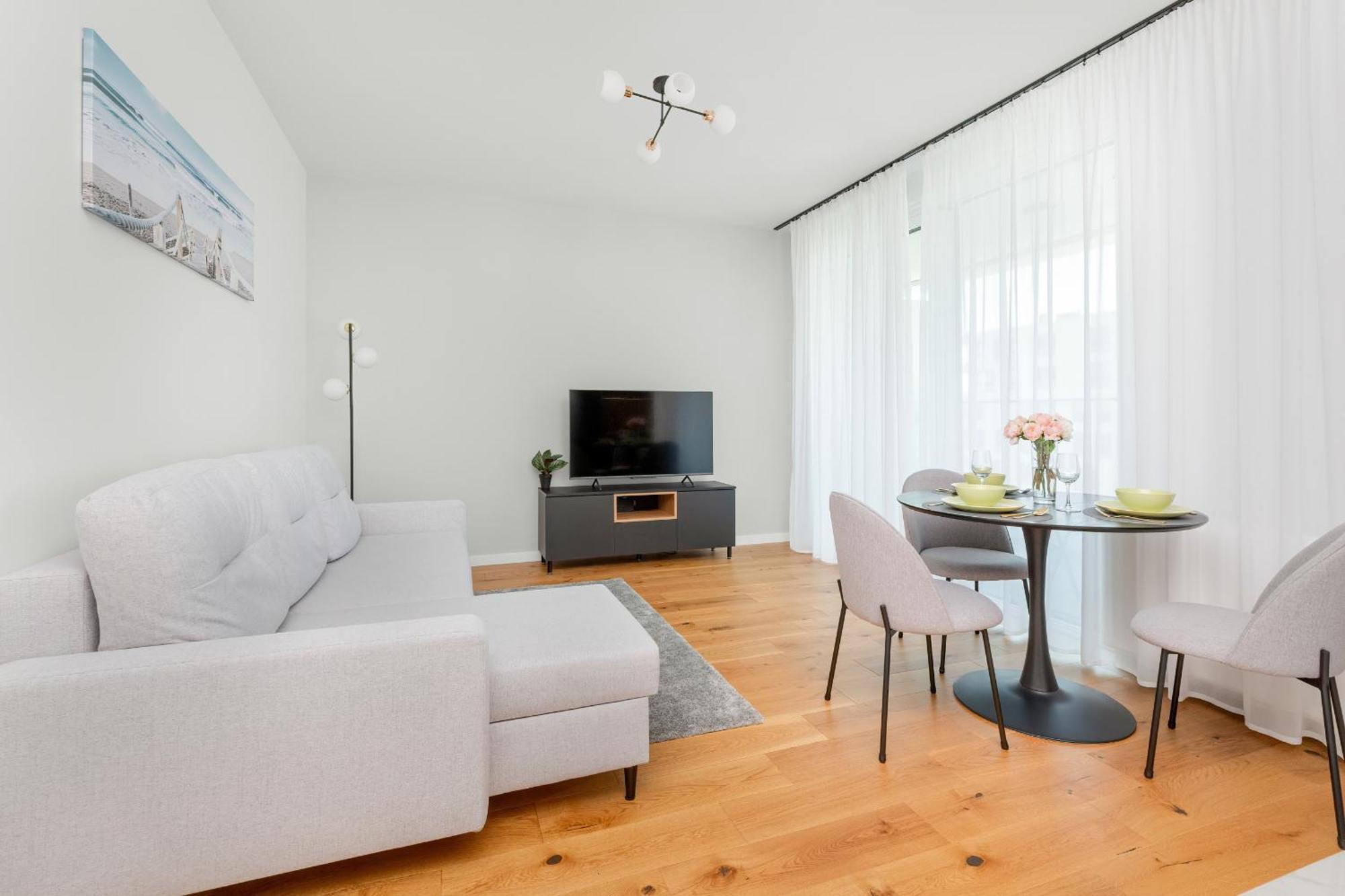 Apartament Na 15 Pietrze Z Widokiem Na Zatoke W Gdyni I Parkingiem By Noclegi Renters Gdynia Esterno foto